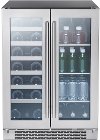 PRWB24C32BG Zephyr Presrv Dual Zone Wine and Beverage Refrigerator - Stainless Steel