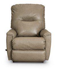 10-796/LB653364 Mushroom Leather-Match Reclina Rocker - Neptune-3