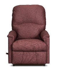 10-795/B654807 Casual Garnet Burgundy Rocker Recliner - Mercury-3