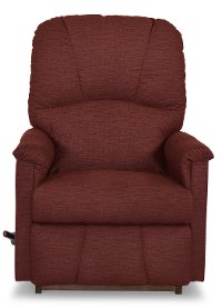 10-795/B654807 Casual Garnet Burgundy Rocker Recliner - Mercury-4