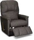 10-795/B654877 Casual Mocha Brown Rocker Recliner - Mercury