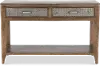 Corvelle Industrial Timberwood Sofa Table