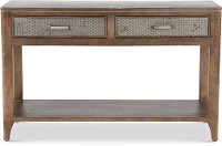 Industrial Timberwood Sofa Table - Corvelle