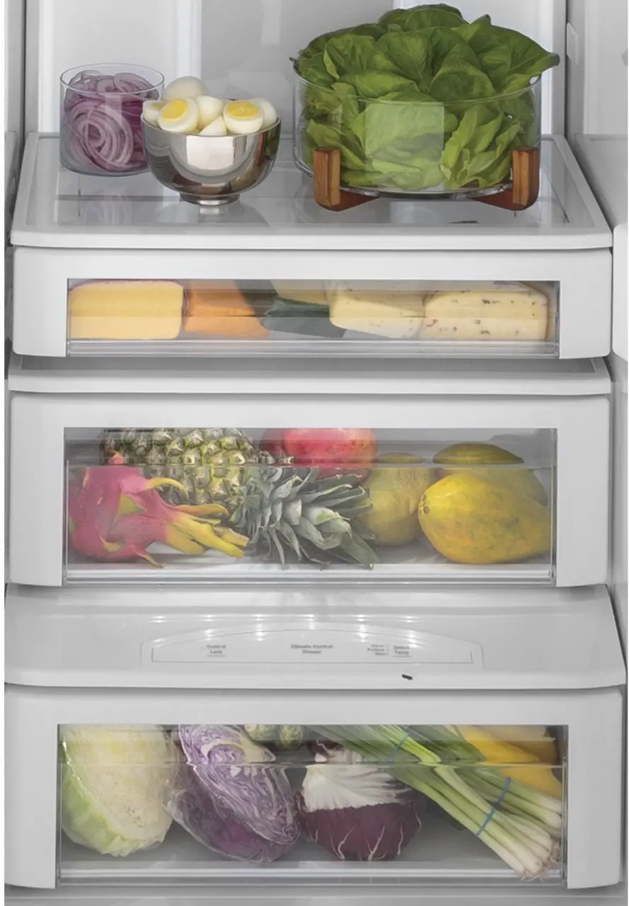 PSB48YSNSSS GE Profile 28.7 cu ft Built in Side by Side Refrigerator - 48 W Stainless Steel-8