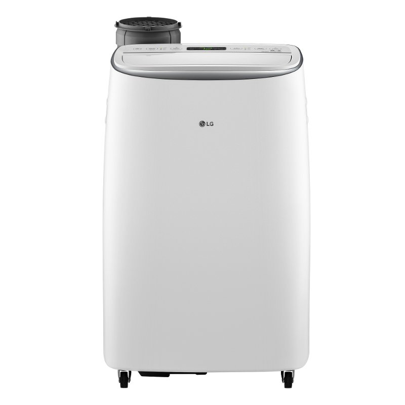 LG LP1015WNR 10,000 BTU Portable Air Conditioner with 9.2 EER, 2.6 Pts/Hr  Dehumidification, 300 sqftCooling Area, Auto Evaporation System, 24 Hr Timer and Remote Control