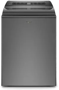 WTW5105HC Whirlpool Top Load Washer with Pretreat Station - 4.7 cu. ft. Chrome Shadow