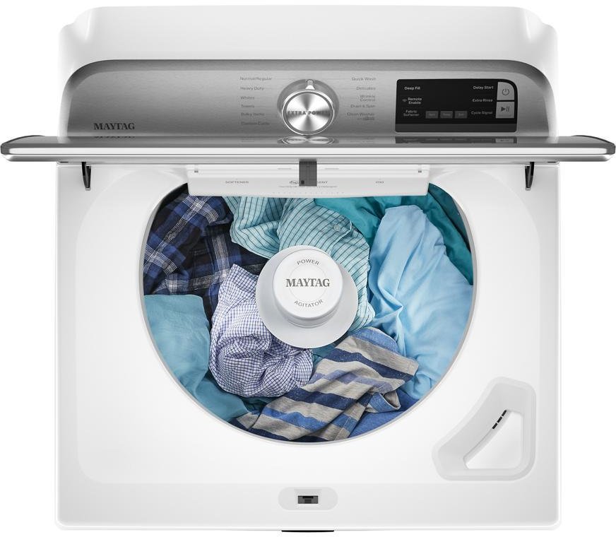 MVW6230HW Maytag Smart Top Load Washer with Extra Power Button - 4.7 Cu. Ft. White-2