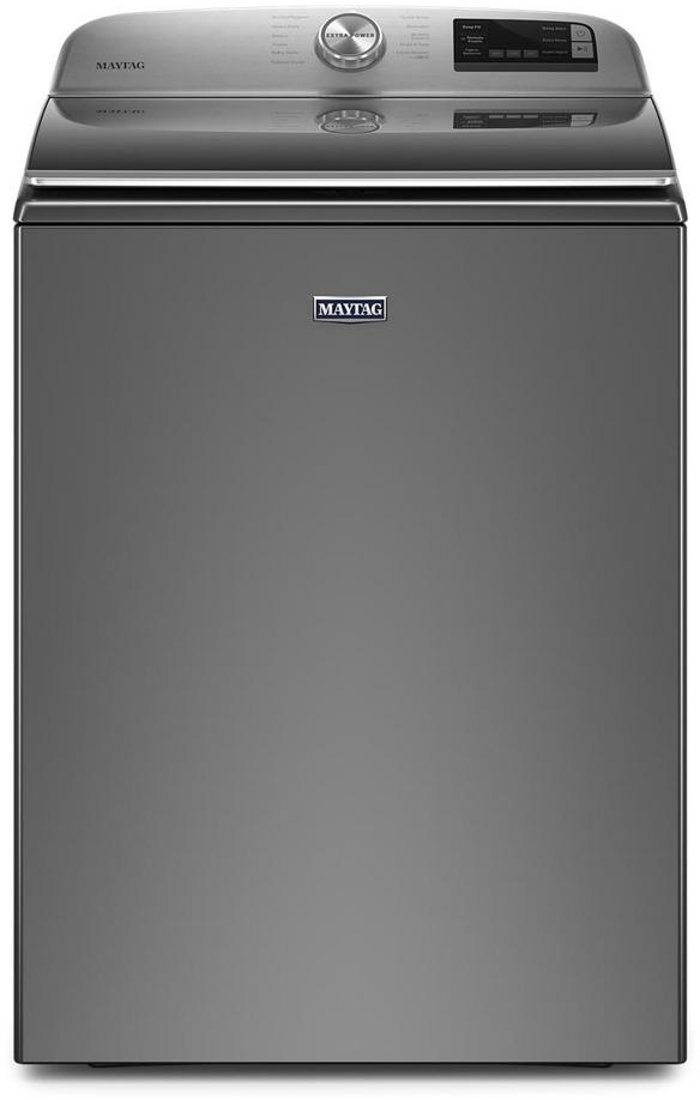MVW6230HC Maytag Smart Top Load Washer with Extra Power Button - 4.7 Cu. Ft. Metallic Slate