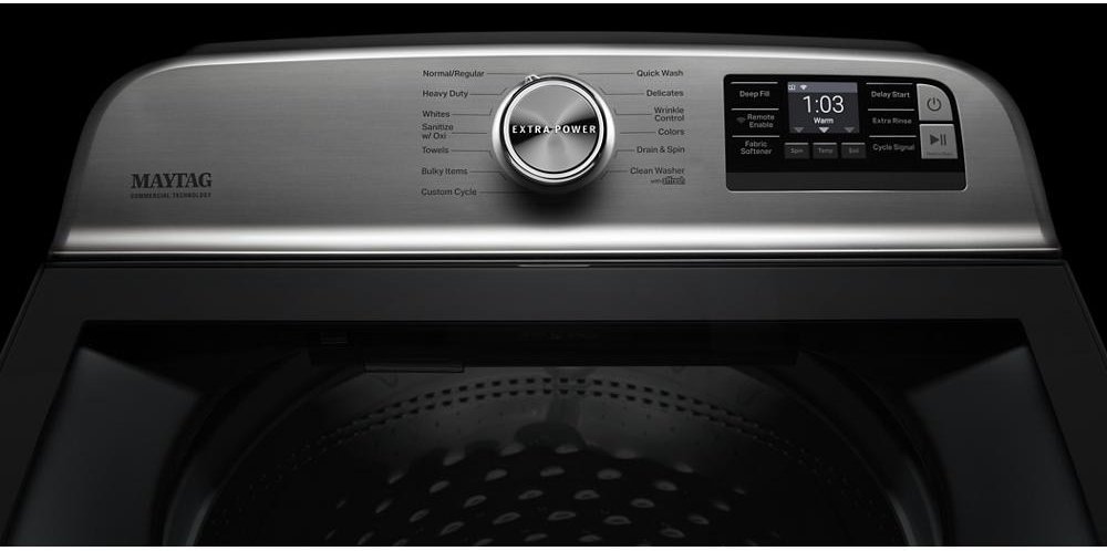 MVW7232HC Maytag Smart Top Load Washer with Extra Power Button - 5.3 Cu. Ft. Metallic Slate-4