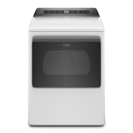 WED5100HW Whirlpool Electric Dryer with Intuitive Controls - 7.4 cu. ft. White-1