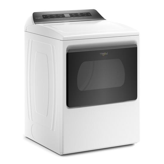WED5100HW Whirlpool Electric Dryer with Intuitive Controls - 7.4 cu. ft. White-2