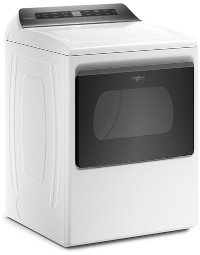 WED5100HW Whirlpool Electric Dryer with Intuitive Controls - 7.4 cu. ft. White-2