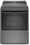 WED5100HC Whirlpool Electric Dryer with Intuitive Controls - 7.4 cu. ft. Chrome Shadow