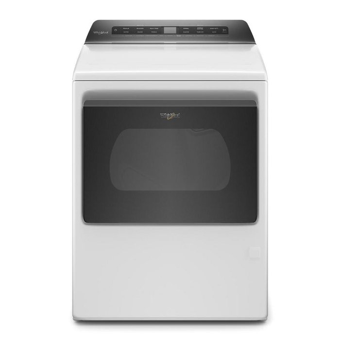 WGD5100HW Whirlpool Gas Dryer with Intuitive Controls - 7.4 cu. ft. White