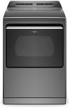 WGD5100HC Whirlpool Smart Gas Dryer with Hamper Door - 7.4 cu. ft. Chrome Shadow