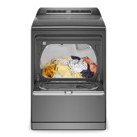 WGD5100HC Whirlpool Smart Gas Dryer with Hamper Door - 7.4 cu. ft. Chrome Shadow-2