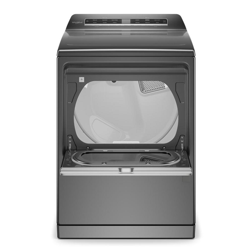 WGD5100HC Whirlpool Smart Gas Dryer with Hamper Door - 7.4 cu. ft. Chrome Shadow-6
