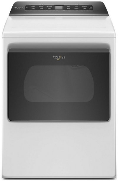 WED6120HW Whirlpool Smart Capable Electric Dryer with Quick Dry - 7.4 cu. ft. White