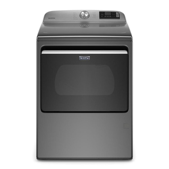 MED6230HC Maytag Electric Dryer with Extra Power - 7.4 Cu. Ft. Metallic Slate