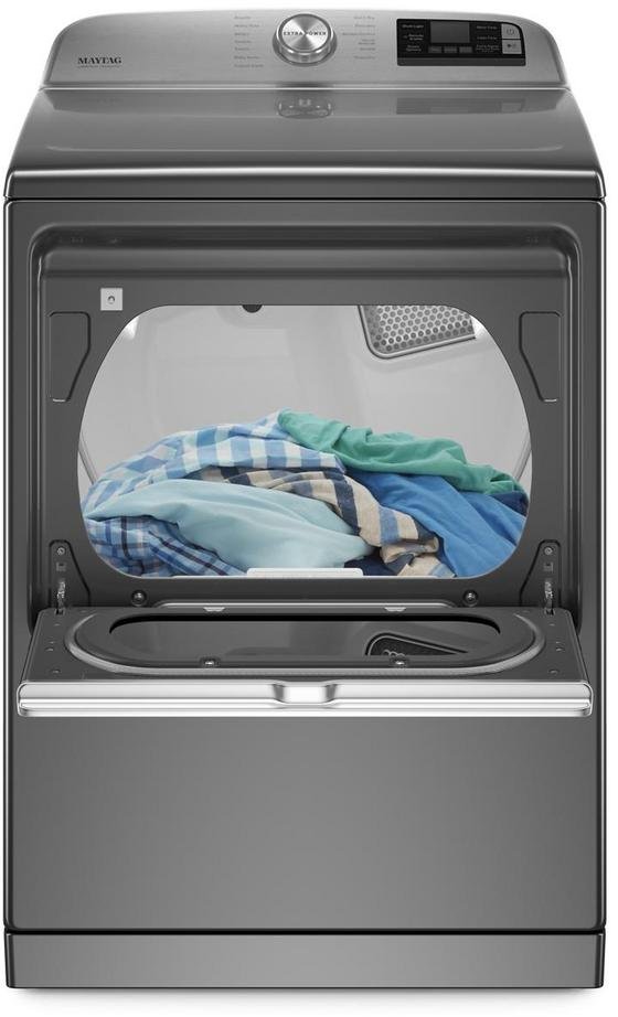 MED7230HC Maytag Smart Electric Dryer - 7.4 cu. ft. Metallic Slate-2