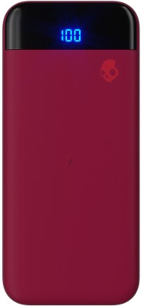 S7PWZ-M723 Skullcandy Stash Wireless Portable Battery - Deep Red-2