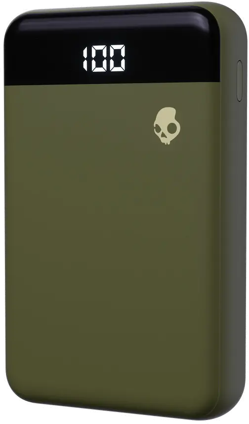 S7PFZ-M726 Skullcandy Stash Fat Portable Battery - Moss-1