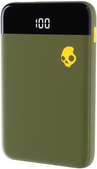 S7PMZ-M726 Skullcandy Stash Mini Portable Battery - Moss-1