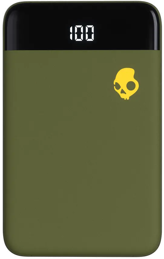 S7PMZ-M726 Skullcandy Stash Mini Portable Battery - Moss-2