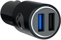 S7FCZ-M003 Skullcandy Fix Rapid Auto USB Car Charger - Black-2