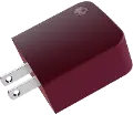 S7FRZ-M723_FIXR_MOAB Skull Candy Fix Rapid AC Adapter - Deep Red