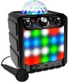 iPA78EBK-PARTY ROCKER EFFECTS BT SPEAKER - BLACK ION Audio Party Rocker Effects Bluetooth Speaker with Light Show and Microphone - Black