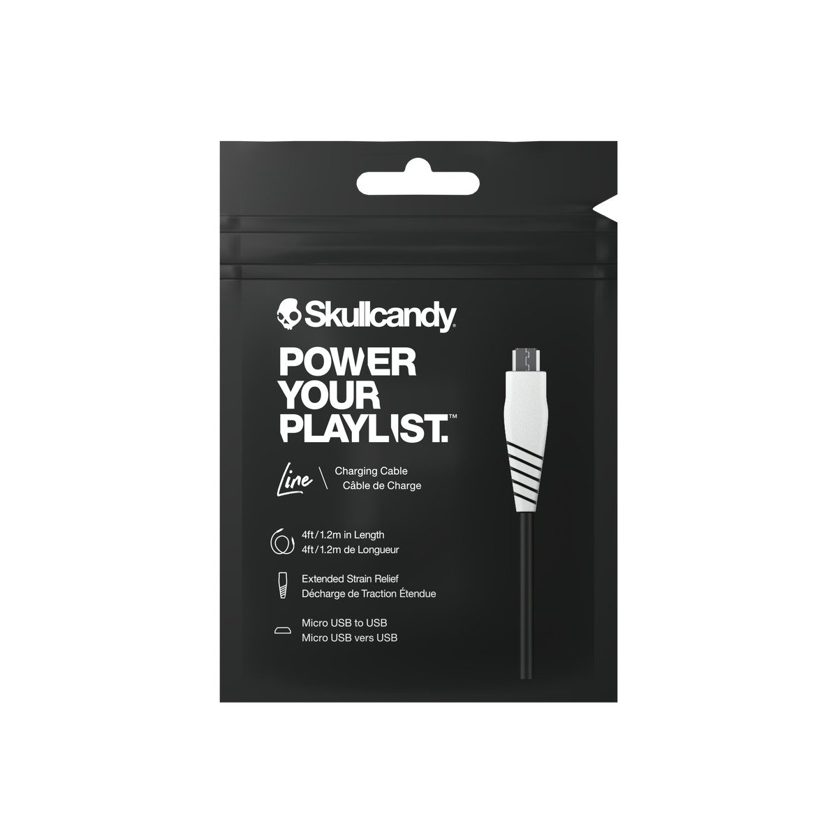 S7RCM-L670 Skullcandy Line USB - Black and White-2