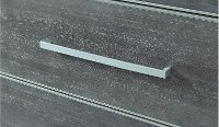Contemporary Slate Gray Dresser - Silver Moon-3