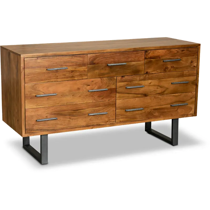 Black Forest Industrial Natural Dining Room Sideboard