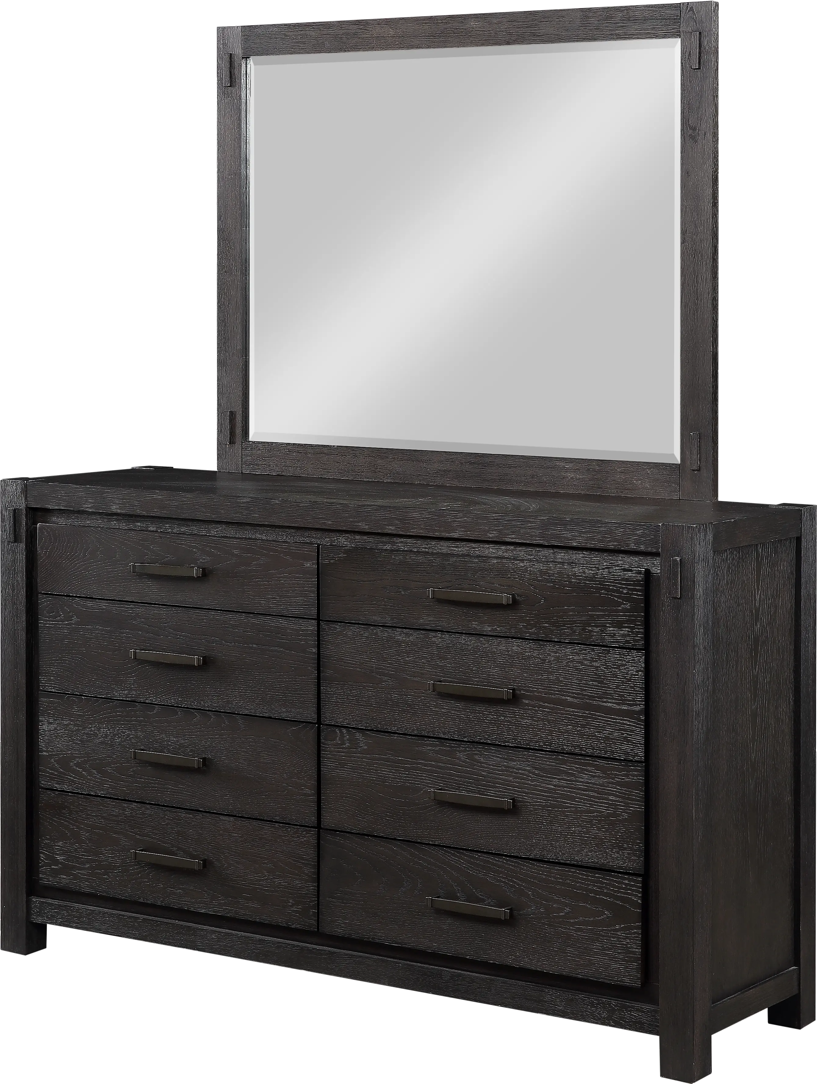 Canyon Rock Contemporary Espresso Dresser-2