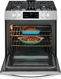 FFGH3051VS Frigidaire 30 Inch Gas Range - 5.0 cu. ft. Stainless Steel-2