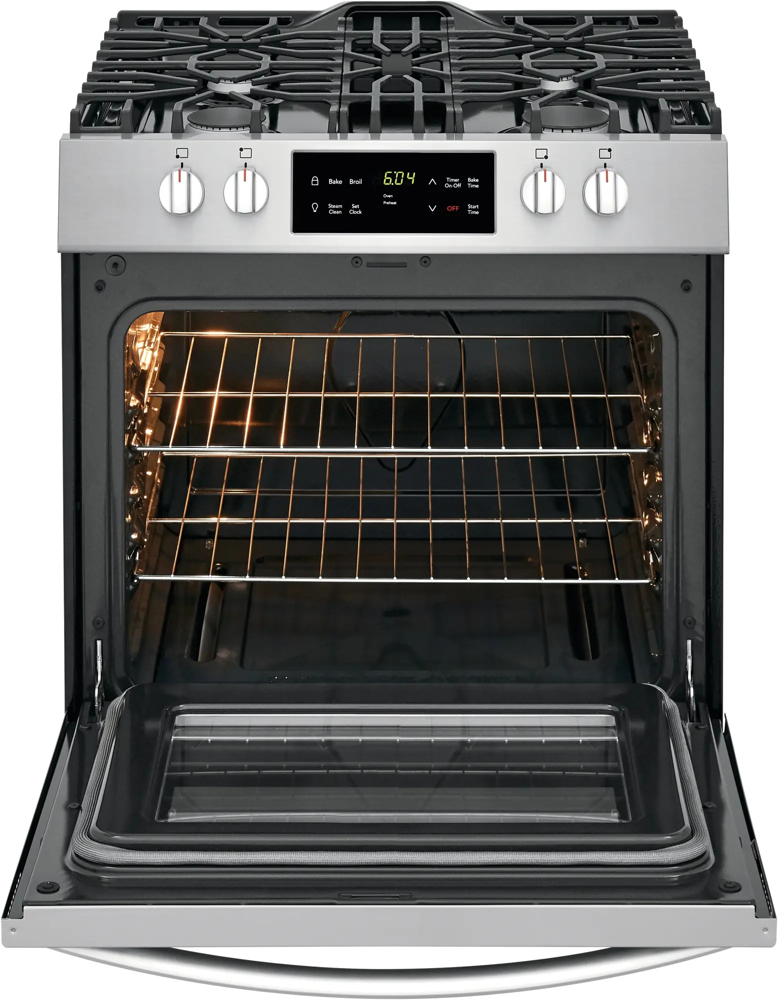 FFGH3051VS Frigidaire 30 Inch Gas Range - 5.0 cu. ft. Stainless Steel-7