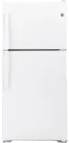GTS22KGNRWW GE 21.9 cu ft Top Freezer Refrigerator - 33 W White