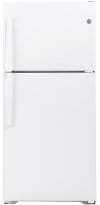 GTS22KGNRWW GE 33 Inch Top Freezer Refrigerator - 21.9 cu. ft., White