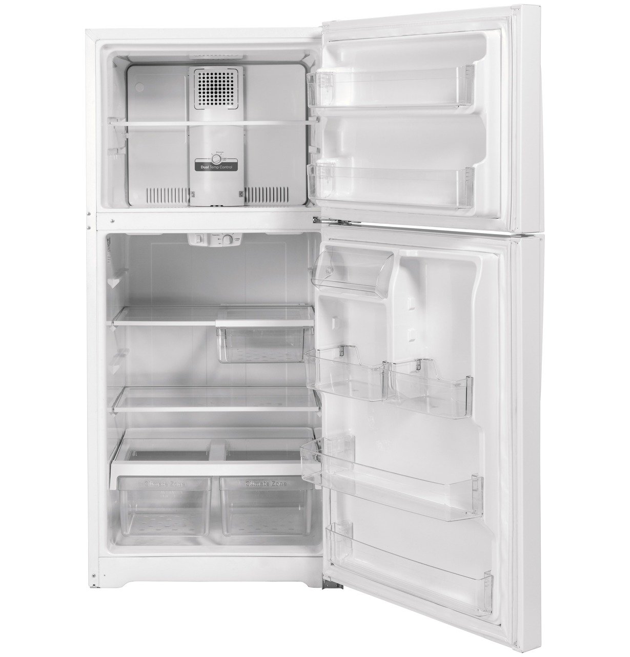 GTS22KGNRWW GE 33 Inch Top Freezer Refrigerator - 21.9 cu. ft., White-3