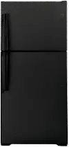 GTS22KGNRBB GE 21.9 cu ft Top Freezer Refrigerator - 33 W Black