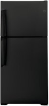 GTS22KGNRBB GE 33 Inch Top Freezer Refrigerator - 21.9 cu. ft., Black