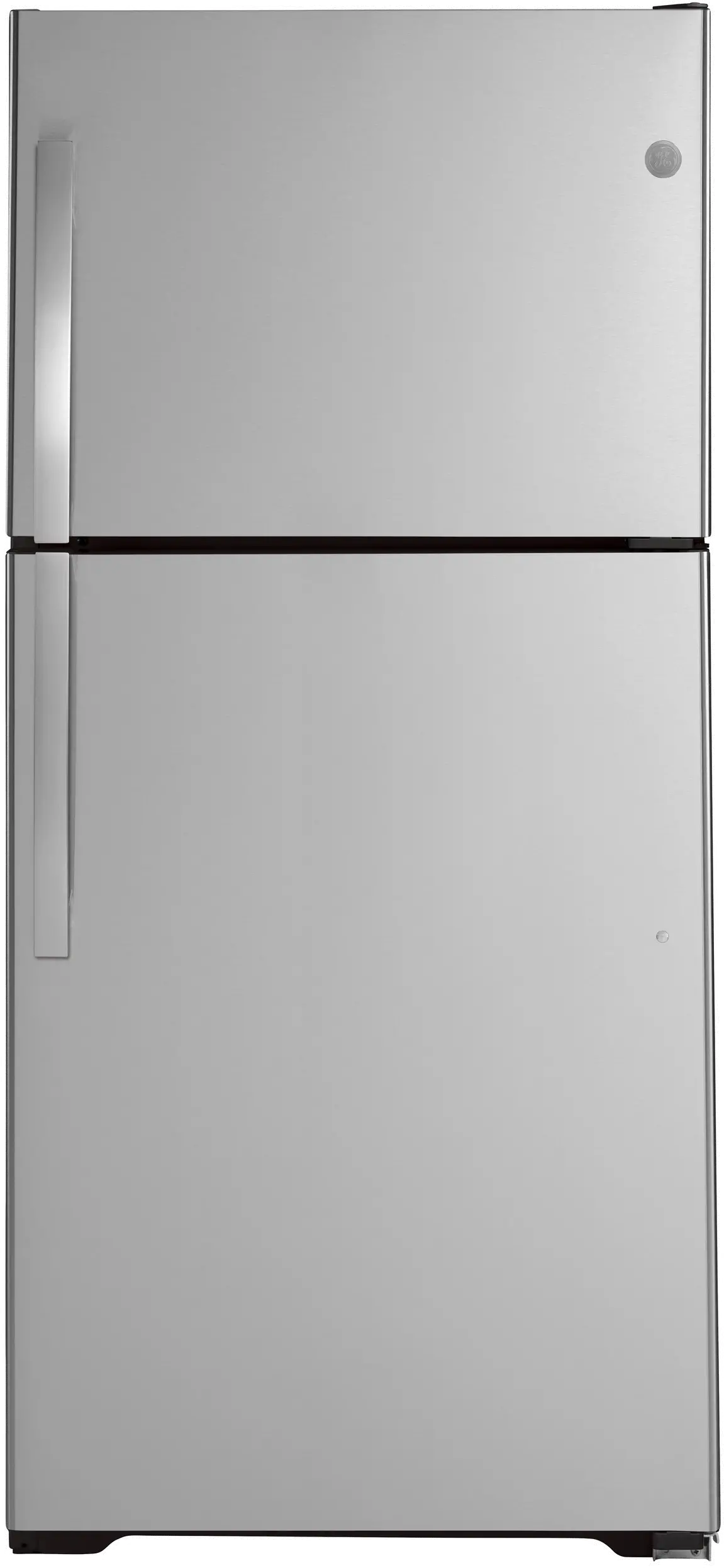 GTS22KSNRSS GE 21.9 cu ft Top Freezer Refrigerator - 33 W Stainless Steel-1