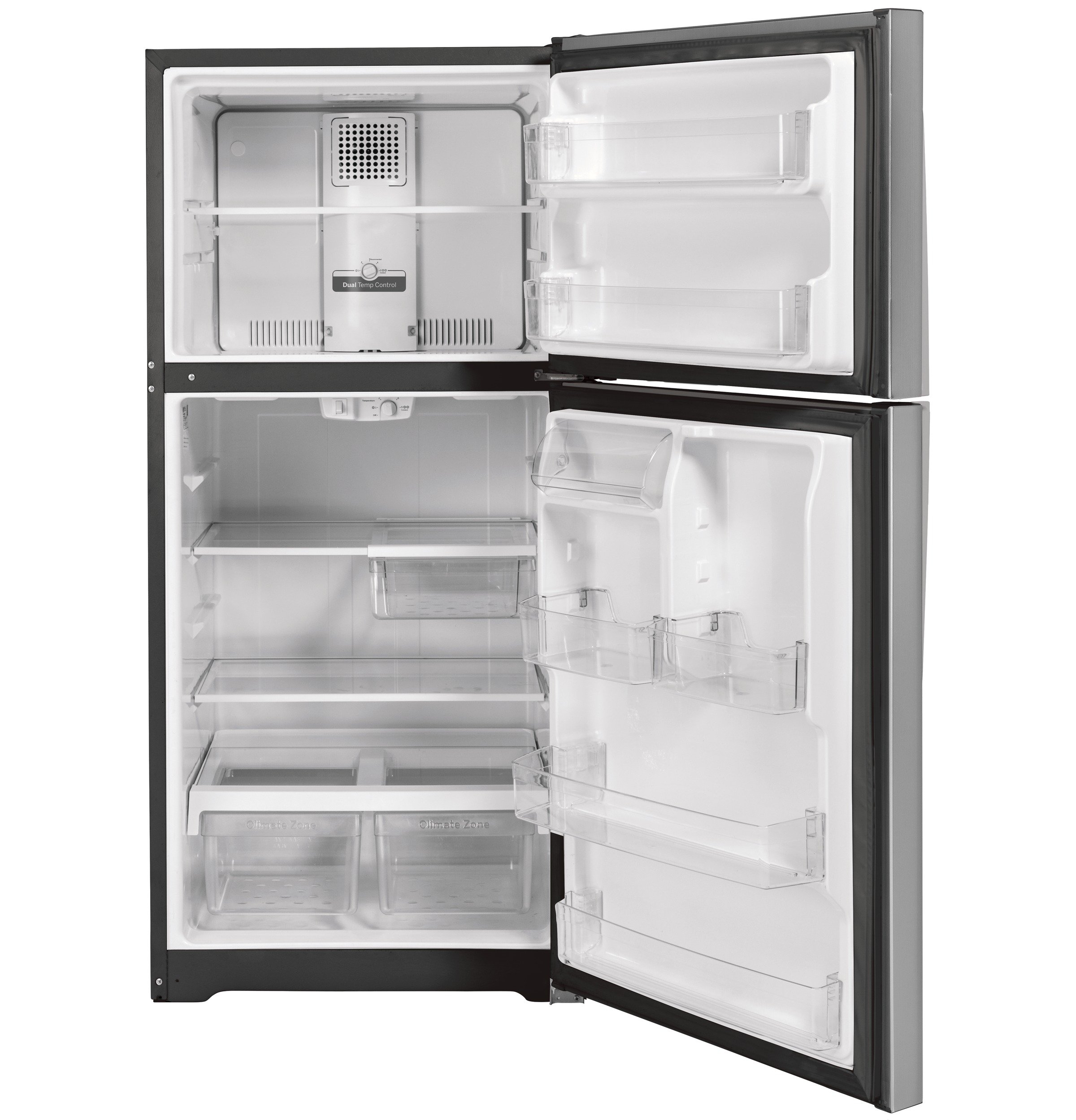 GTS22KSNRSS GE 33 Inch Top Freezer Refrigerator - 21.9 cu. ft., Stainless Steel-3