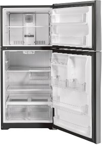 GTS22KSNRSS GE 33 Inch Top Freezer Refrigerator - 21.9 cu. ft., Stainless Steel-3
