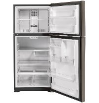 GTS22KMNRES GE 33 Inch Top Freezer Refrigerator - 21.9 cu. ft., Slate-3
