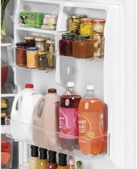 GTS22KMNRES GE 33 Inch Top Freezer Refrigerator - 21.9 cu. ft., Slate-4