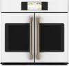 CTS90FP4NW2 Cafe 5 cu ft Single Wall Oven - Matte White 30 Inch