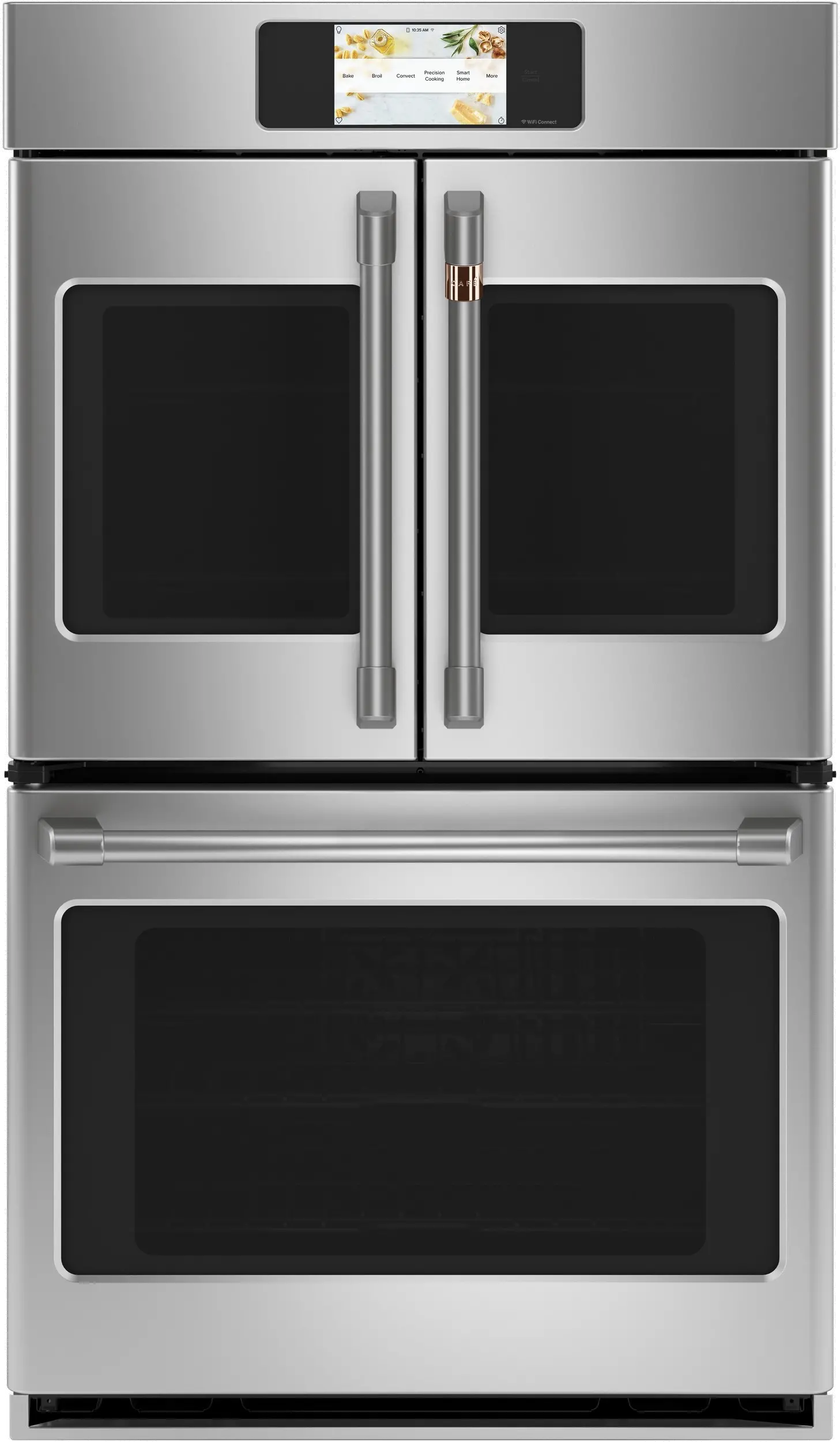 CTD90FP2NS1 Cafe Professional French Door Smart Double Wall Oven - 10.0 cu. ft., 30 Inch Stainless Steel-1