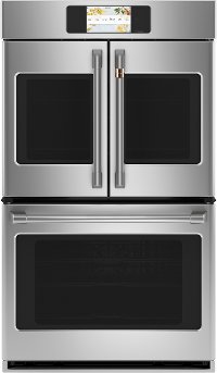 CTD90FP2NS1 Cafe Professional French Door Smart Double Wall Oven - 10.0 cu. ft., 30 Inch Stainless Steel